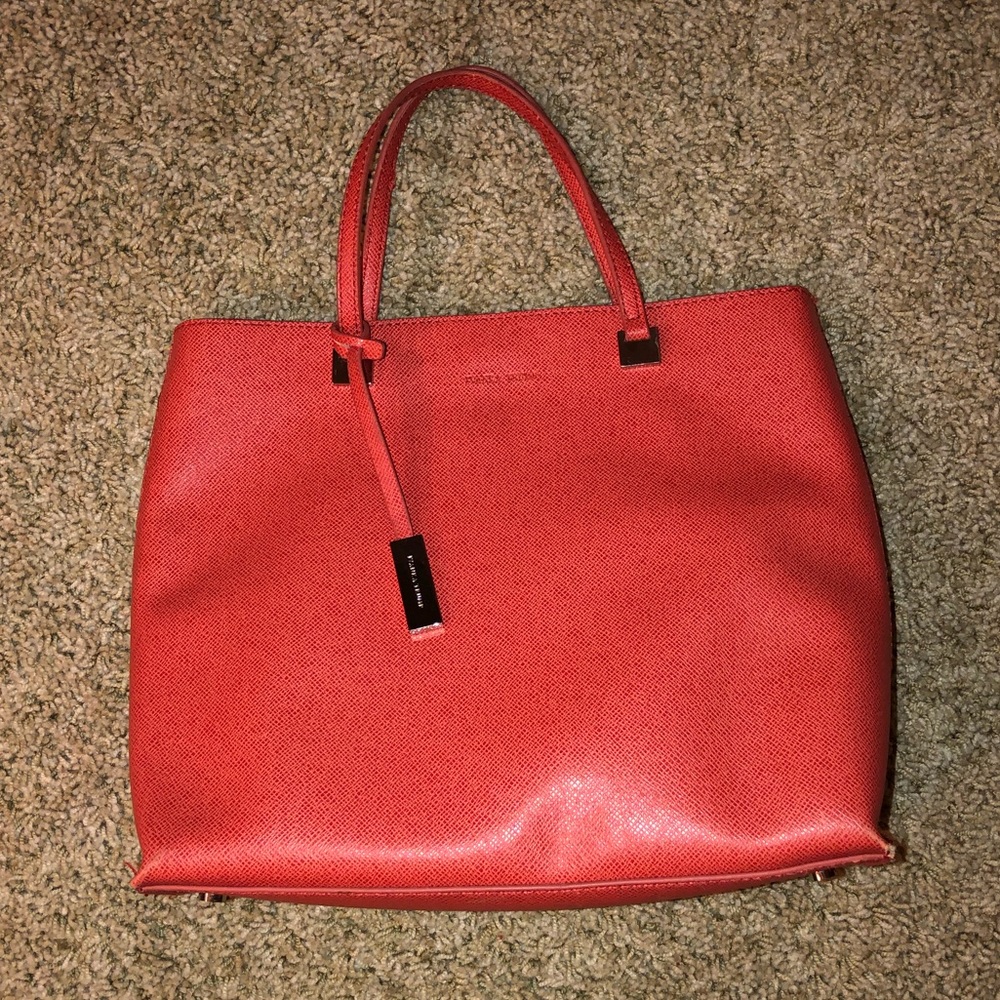 Ivanka Trump coral purse
